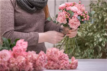 "Mach mir was schönes" Blumenstrauß