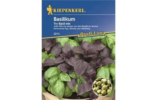 Basilikum Simply Herbs 'Try-Basil-Mix'