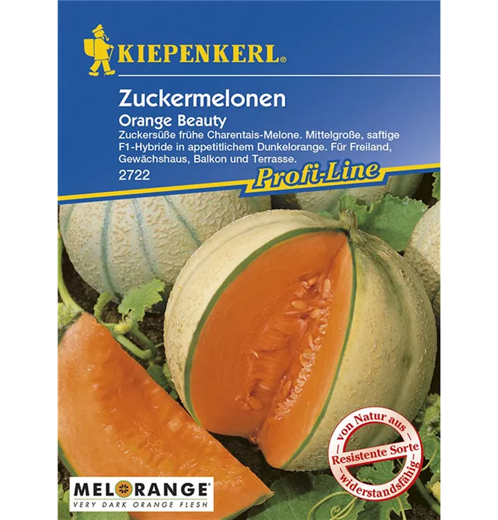 Balkon-Zuckermelone Orange Beauty, F1 - Kiepenkerl