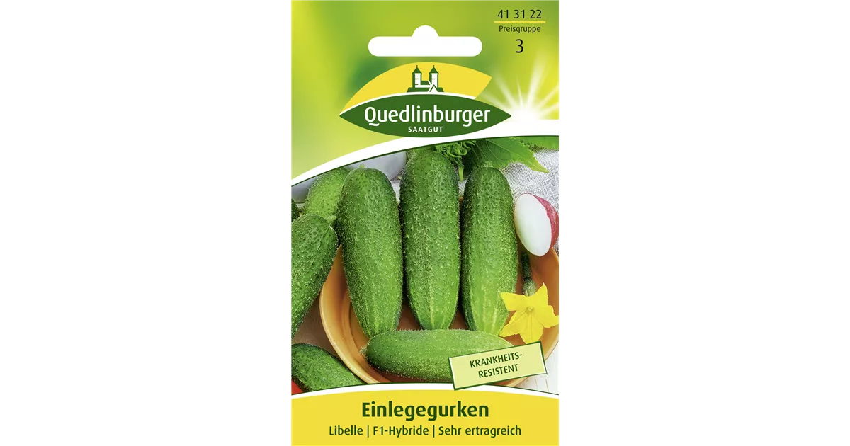 Gurkensamen Set "Gewächshausgurken" ️? Produktbild-Vorschau 3