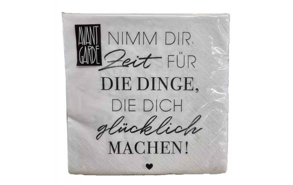 Servietten "Nimm dir Zeit..." Servietten "Nimm dir Zeit..."