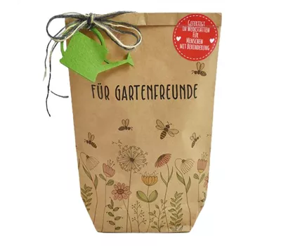 Für Gartenfreunde Wundetüte mit Saatgut