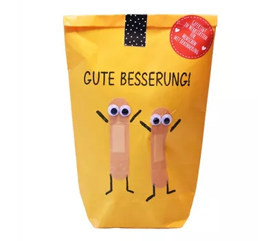 Gute Besserung Wundertüte für schnelle Genesung
