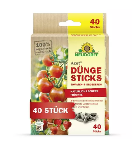 Azet Düngesticks für Tomaten & Erdbeeren