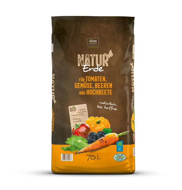 Naturerde Tomaten, Gemüse, Hochbeet 70L