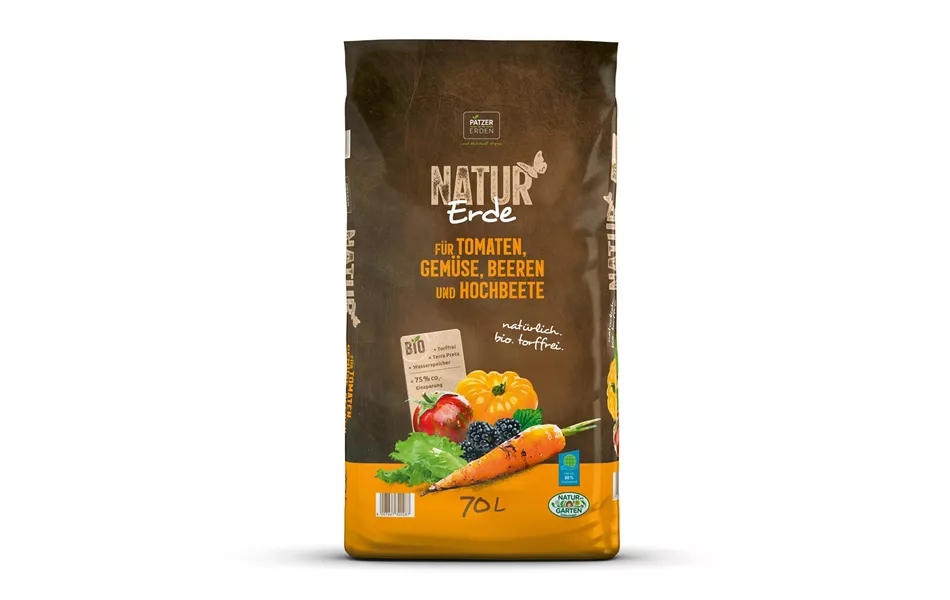 Naturerde Tomaten, Gemüse, Hochbeet 70L