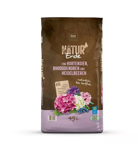 Naturerde Hortensien Rhododendron 45L