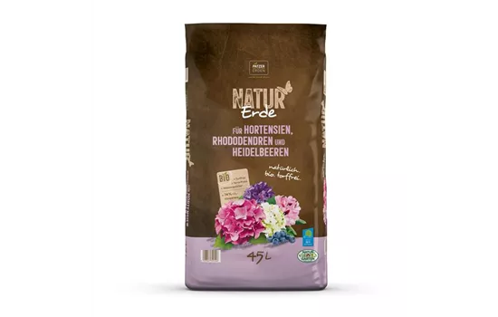 Naturerde Hortensien Rhododendron 45L