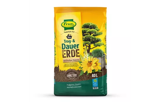 Trog- & Dauererde BIO torffrei 40L
