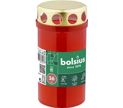 Dauerbrenner mit Deckel 120/60 Rot
