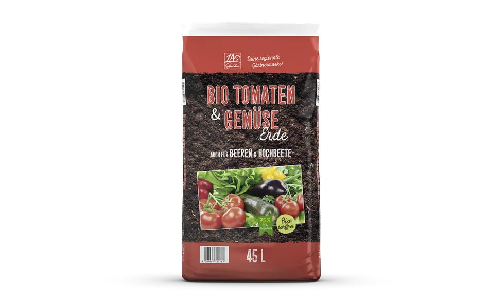 1A Bio Tomaten- & Gemüseerde 45l