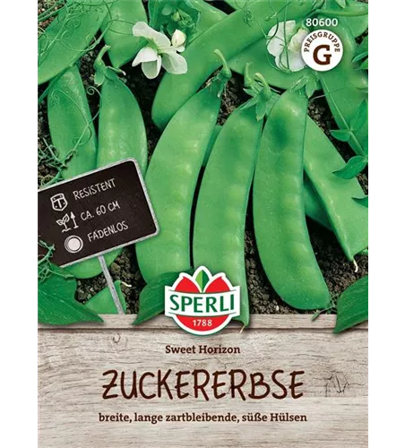 Zuckererbse Sweet Horizon