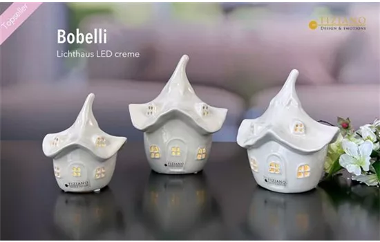 Deko Haus Bobelli LED creme