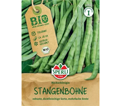 Bio-Stangenbohnen grün