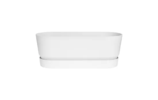 Greenville pflanzgefäß lang 50cm weiss