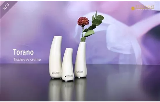 Singelvase Torano creme