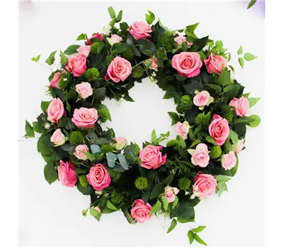 Kranz rundgesteckt rosa