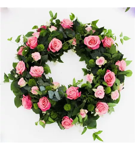Kranz rundgesteckt rosa