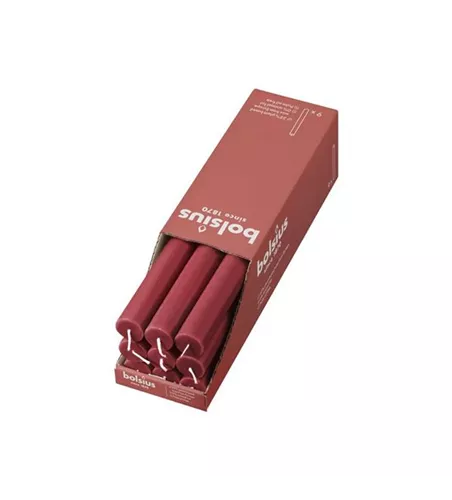 Tafelkerze 270/23 Rustik Samtrot