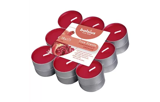 True Scents Duft Teelichte - Granatapfel