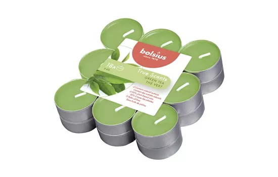 True Scents Duft Teelichte - Grüner Tee