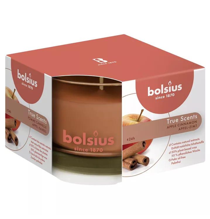 Bolsius Duftkerze flach 50 / 80 mm