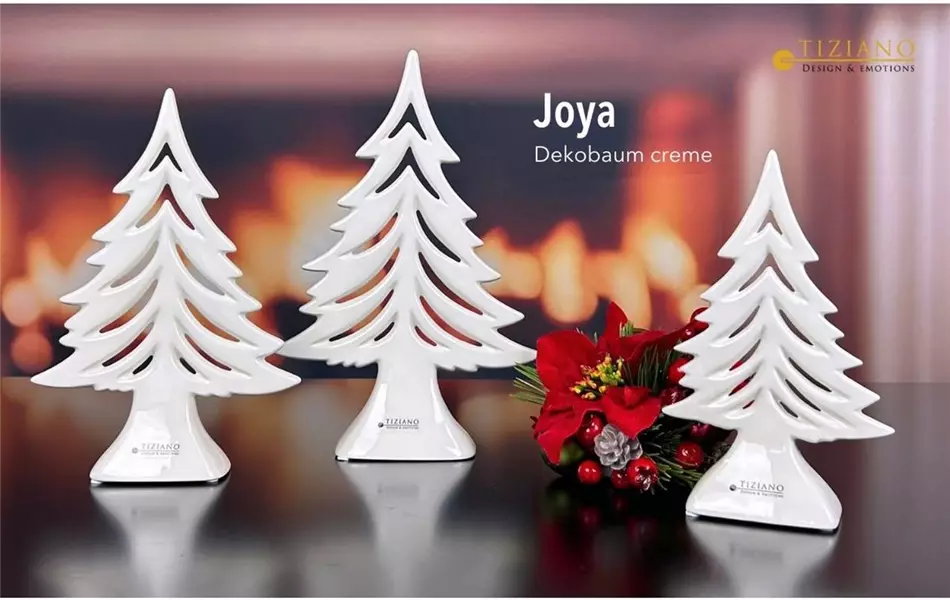 Deko Baum Joya creme