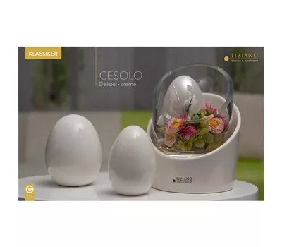 Dekoei Cesolo weiß-creme pearl