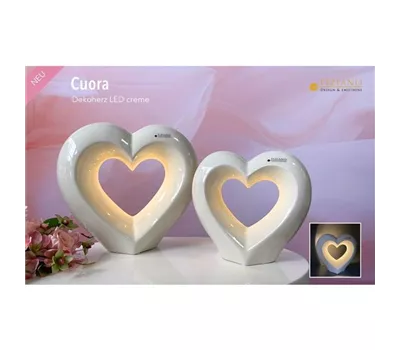 Dekoherz Cuora LED creme