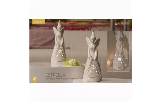 Fee Estrella mit Blume LED creme