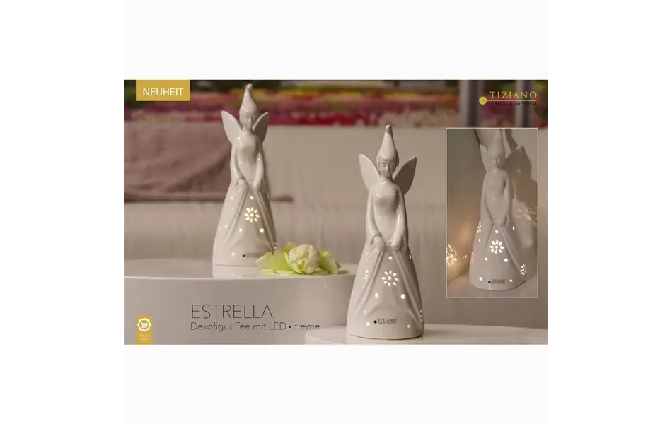 Fee Estrella mit Blume LED creme