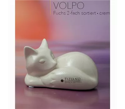 Fuchs Volpo liegend creme