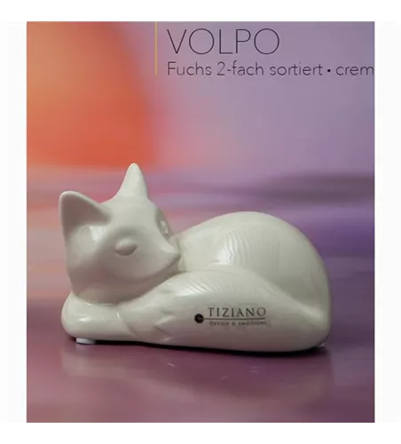 Fuchs Volpo liegend creme