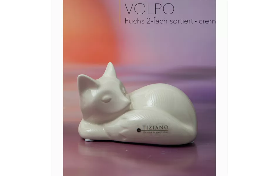 Fuchs Volpo liegend creme
