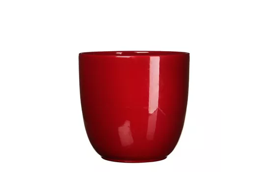 Tusca Übertopf Rot