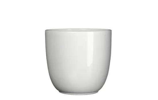 Tusca Übertopf Weiß