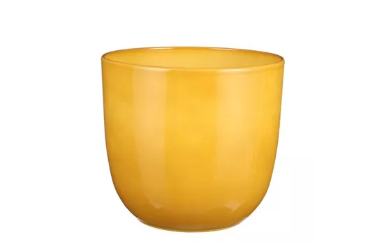 Tusca Übertopf Ocker