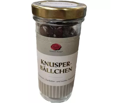 Knusper- Bällchen Mix im Glas 60g