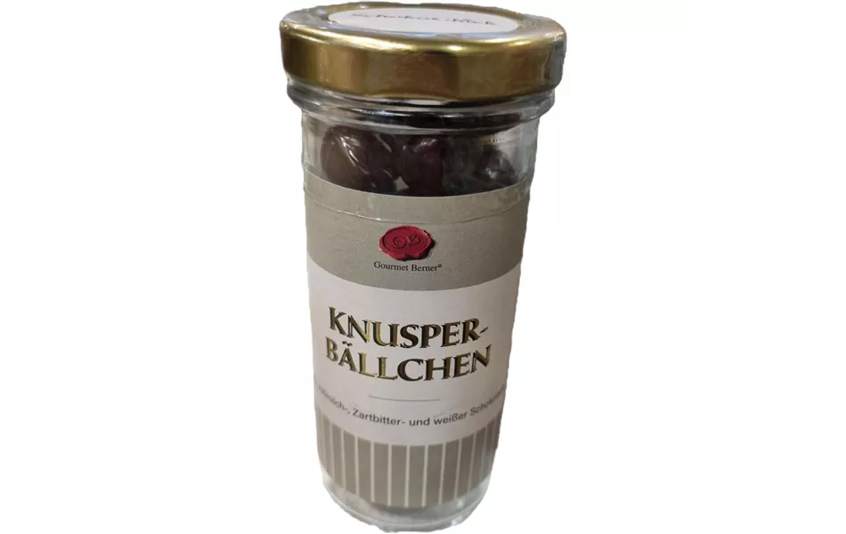 Knusper- Bällchen Mix im Glas 60g