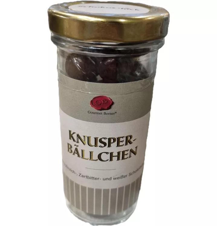 Knusper- Bällchen Mix im Glas 60g