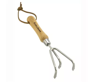 Hand 3 Zinken Grubber Esche