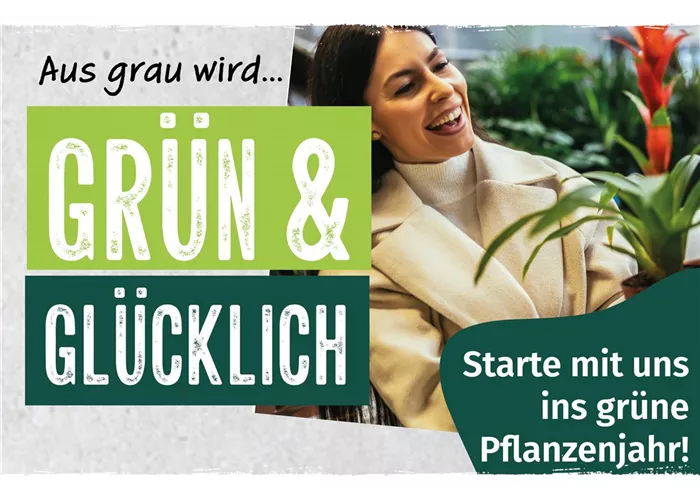 Aus grau wird… GRÜN & GLÜCKLICH