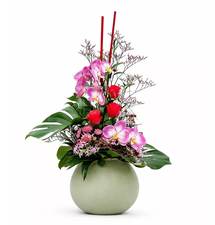 1A Garten Blumengruß