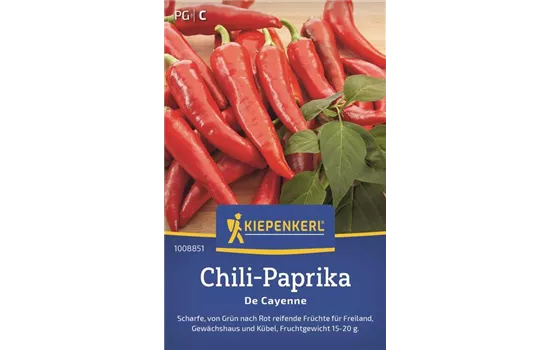 Paprika, Gewürzpfeffer Cayenna