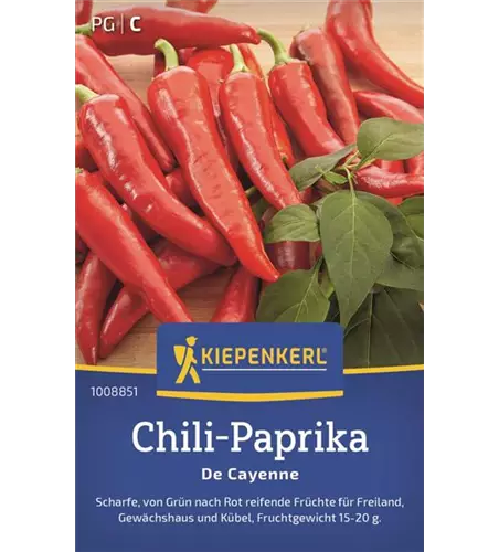Paprika, Gewürzpfeffer Cayenna