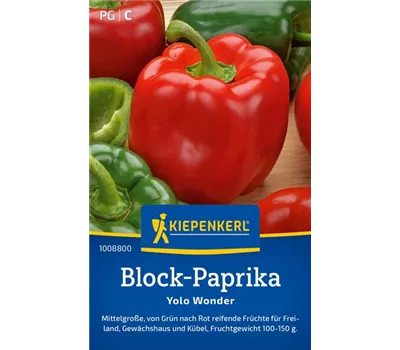 Paprika Yolo Wonder B