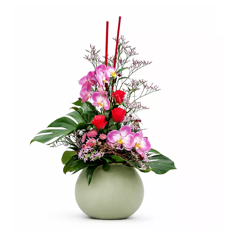 1A Garten Blumengruß