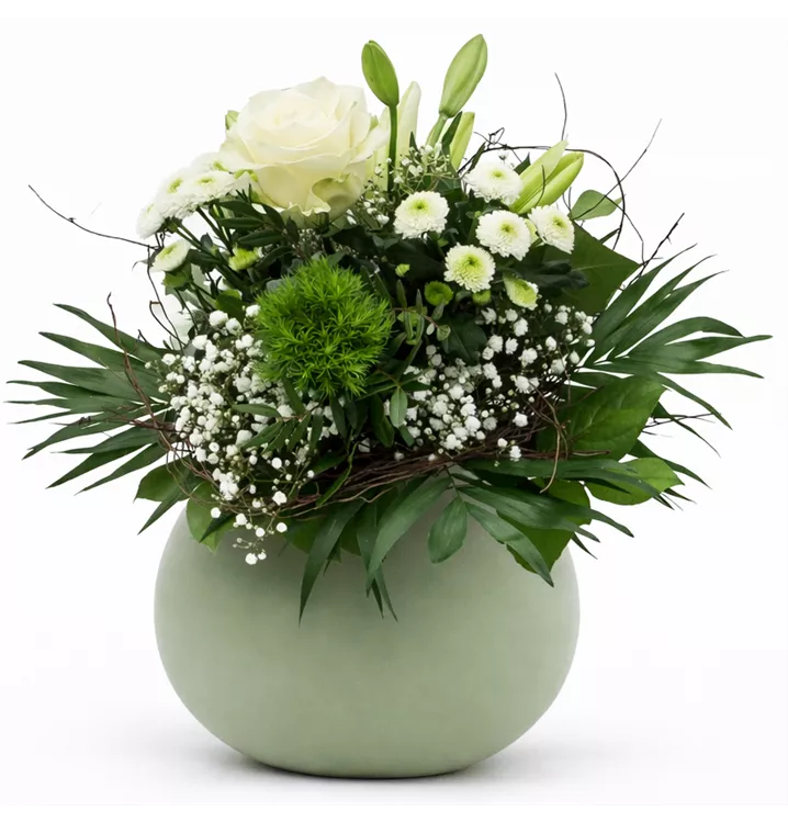 1A Garten Blumengruß