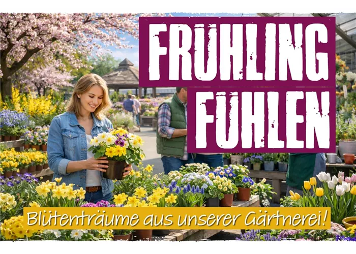 Frühling fühlen – Blütenträume aus unserer Gärtnerei! 🌷🌸