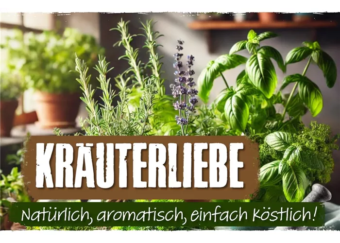 Kräuterliebe – Natürlich, aromatisch, einfach köstlich! 🌱✨